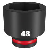 Order In - Milwaukee SHOCKWAVE™ Standard 6 Point Impact Socket 48 MM 3/4" Drive - 49666386