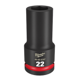 Order In - Milwaukee SHOCKWAVE™ Deep 6 Point Impact Socket 22 MM 3/4" Drive - 49666397