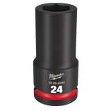 Order In - Milwaukee SHOCKWAVE™ Deep 6 Point Impact Socket 24 MM 3/4" Drive - 49666399