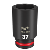 Order In - Milwaukee SHOCKWAVE™ Deep 6 Point Impact Socket 37 MM 3/4" Drive - 49666412