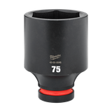 Order In - Milwaukee SHOCKWAVE™ Deep 6 Point Impact Socket 75 MM 1" Drive - 49666646