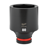 Order In - Milwaukee SHOCKWAVE™ Deep 6 Point Impact Socket 80 MM 1" Drive - 49666647