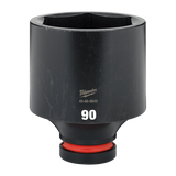 Order In - Milwaukee SHOCKWAVE™ Deep 6 Point Impact Socket 90 MM 1" Drive - 49666649