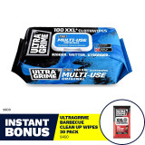 Ultragrime Original Multi-Purpose Clothwipes 100  XXL Pack - 5900