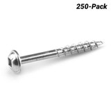 Order In - KREG Pocket Hole Screws Fine Zinc 32mm 100 Piece - KR-SMLC150-250