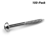 Order In - KREG Pocket Hole Screws Fine Zinc 38mm 100 Piece - KR-SMLF150-100