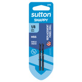 Order In - Sutton Snappy Panel Drill S/E Blue Finish #30 2 Pack - D226H0326