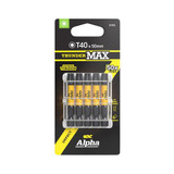 Order In - Alpha ThunderMax Impact Power Bit TX40 x 50mm 5 Pack - CTX4050SM-5