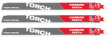 Order In - Milwaukee SAWZALL™ The TORCH™ With Carbide Teeth 300 MM 12" 8TPI Blade 3 Pack - 48475303