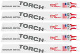 Milwaukee SAWZALL™ The TORCH™ Metal Demolition 230 MM 9" 18TPI Blade 5 Pack - 48475788