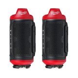 Milwaukee M12™ Bluetooth Jobsite Speaker Twin Pack - M12JSSP20TP