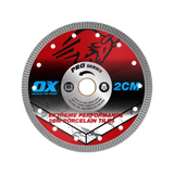 Order In - OX Tools Pro 2CM Porcelain Cutting Blade 180 MM - OX-2CM-180/25.4/22
