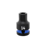 Kincrome Impact Socket 1/2" Drive 14 MM - K2292