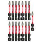 Order In - Milwaukee SHOCKWAVE™ Power Bit Square Recess #2 50 MM 2" 15 Pack - 48325010