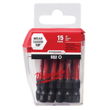 Order In - Milwaukee SHOCKWAVE™ Power Bit Square Recess #2 50 MM 2" 15 Pack - 48325010