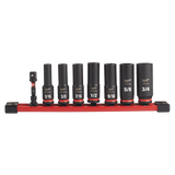 Order In - Milwaukee SHOCKWAVE™ SAE Deep 6 Point Impact Socket Set 3/8" Drive 8 Piece - 49667024
