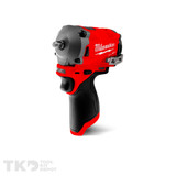 Milwaukee M12 FUEL™ 3/8" Stubby Impact Wrench with Friction Ring 12V Skin Only - M12FIW38-0