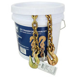 Order In - ITM G70 Transport Chain With Grab Hooks At Each End Lashing Capacity 6 Tonne Length 9 M - TM9714-06009