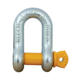 ITM Dee Shackle Yellow Pin Gs Screw Pin 1.5 Tonne Body 11 MM - TM9200-01511