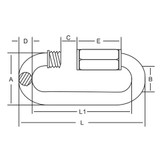 Order In - ITM Quick Link Electric Galvanised 6 MM - TM9250-01060