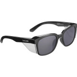 BOLLÉ SAFETY SPECS STKS 410 Black Gloss Frame PLATINUM Smoke PC Lens Anti Scratch/Anti Fog - STK41N20A