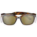 BOLLÉ SAFETY SPECS STKS 410  Brown Tortoise Frame Quartz Polarised PC Lens Anti Scratch - STK41N54A