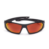 Order In - BOLLÉ SAFETY MERCURO Grey/Black Frame Fire Flash (Red Flash) Polarised PC Lens  Anti Scratch - PSSMERCP09