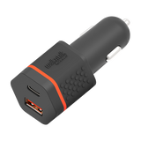 WALKNTALK Charger Car Rugged Dual USB-A 18W USB-C 30W - WNTPWR-CAR