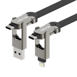 Order In - WALKNTALK Cable 6 In 1 Mulitple Options USB-A USB-C Lightning 50 CM - WNTPWT-CS-6IN1