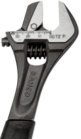 Order In - ERGO™ Central Nut Reversible Jaw Adjustable Wrench 21 MM With Rubber Handle & Phosphate Finish 158 MM - 9070P