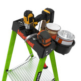 Order In - ULTRA, 3-Step Model - 150kg Industrial Rated, Fibreglass Step Stool with Tool Tray - 11863
