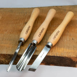 Order In - Carbatec Woodturning Chisel HSS Set 6 Piece - TJ-6C