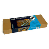 Order In - Carbatec Cryogenic M2 HSS Medium Woodturning Chisel Set 3 Piece - CT-WTC-3S-CRYO