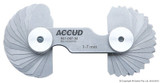 Order In - Accud Radius Gauge 1-7 MM - AC-941-007-34