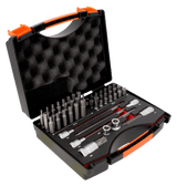 Order In - Bahco Socket Drivers And Bits Set 49 Piece/Metallic Case - BE5049