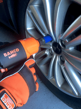 Order In - Bahco Square Drive Impact Wheel Socket Set 1/2" 5 Piece - BWSS12P5