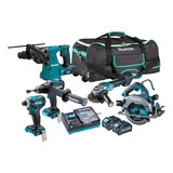 Order In - Makita 40V Max Brushless 5 Piece Combo Kit - DK0268G501