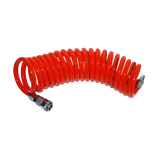 Order In - ITM Recoil PU Air Hose Orange Single Action Fittings 8 X 12 MM 5 M - HUZ8012-050R