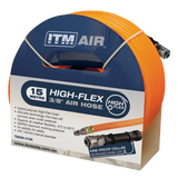 Order In - ITM Hybrid Polymer Air Hose Comes With Nitto Style Fittings 10 MM / 3/8" X 15M - TM300-315N