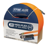 Order In - ITM Hybrid Polymer Air Hose Comes With Nitto Style Fittings 12.5 MM / 1/2" X 15M - TM300-415