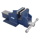 Order In - ITM Fabricated Steel Bench Vice Straight Jaw 150 MM - TM102-150
