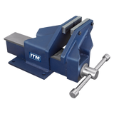 Order In - ITM Fabricated Steel Bench Vice Offset Jaw 150 MM - TM104-150