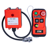Order In - ITM Cordless Remote To Suit Electric Wire Hoist 250 KG 360 KG And 500 KG - TM9006-REMOTE