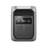 Order In - EcoFlow Delta 3 Max Plus Power Station with maximum 3000W AC output & Built in 2048Wh (170Ah@12V) Battery Capacity - EFDELTA3MAXS