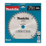 Order In -Makita Economy Saw Blade TCT 185 MM x 20 MM x 40T - D-81038