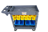 Order In - TRADEQUIP Trolley Workshop With Parts Bins - 6046