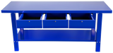 Order In - TRADEQUIP Workbench Steel Blue 2000 MM - 1012T