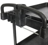 Order In - TRADEQUIP Trolley Workshop Wide 2 Tray Polymer - 6042T