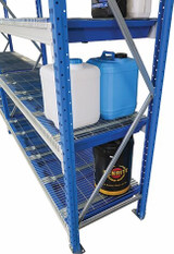 Order In - HD Space Heavy Duty Longspan Bunded Shelving Starter Bay - HDLBS-SB