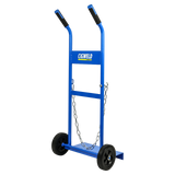 Order In - Cigweld Gas Caddy Twin D-Size Cylinder Trolley -208568